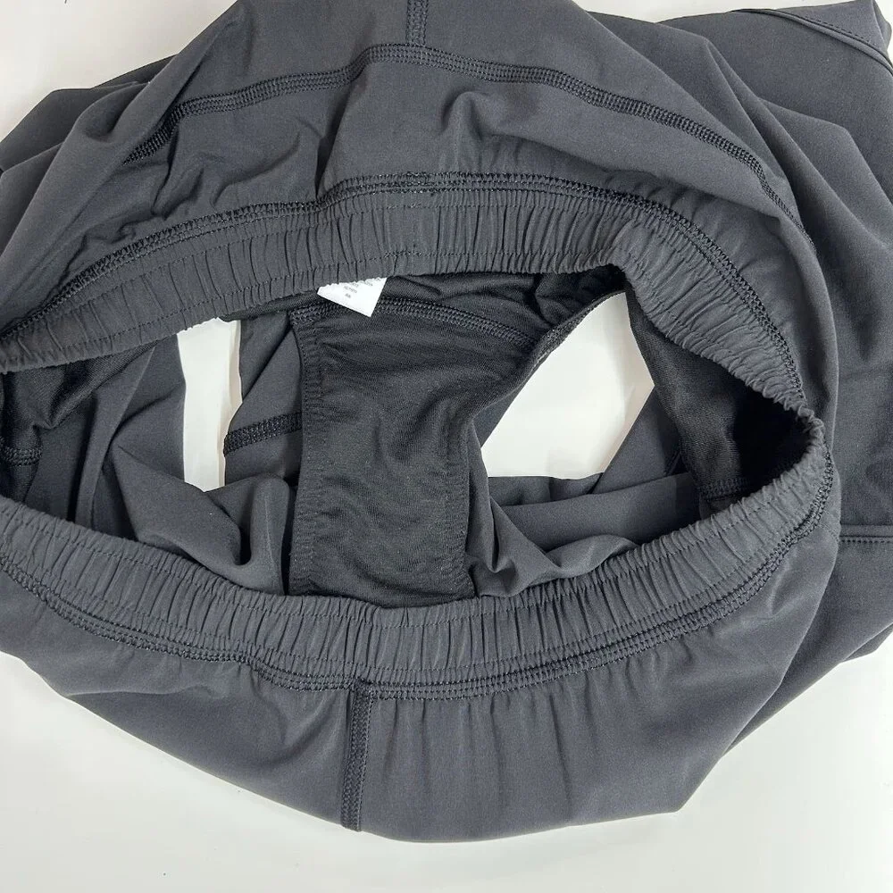 Ivivva Lululemon Lined Shorts Girls Size‎ 14 Black 6”